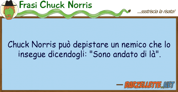 Frasi Chuck Norris chuck norris può depistare nemico ch