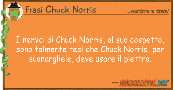 Frasi Chuck Norris nemici chuck norris, cospett
