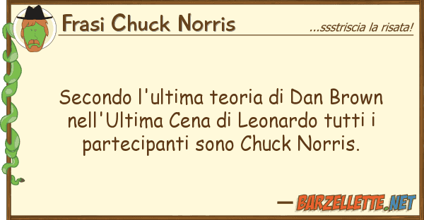 Frasi Chuck Norris secondo l'ultima teoria dan brown