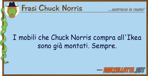 Frasi Chuck Norris mobili chuck norris compra all'ike