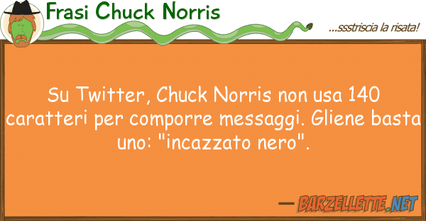 Frasi Chuck Norris twitter, chuck norris usa 140 car