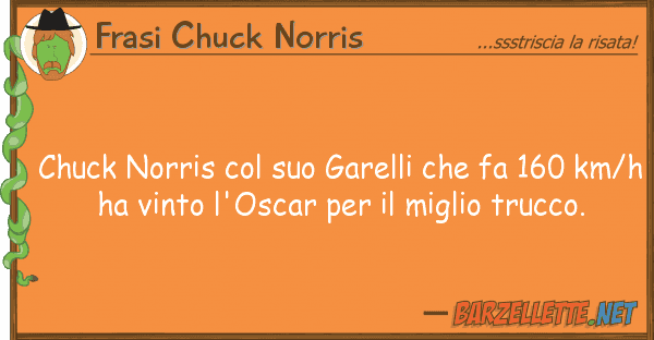 Frasi Chuck Norris chuck norris garelli fa 160