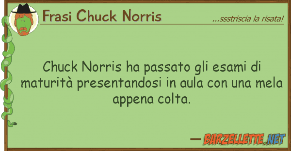 Frasi Chuck Norris chuck norris ha passato esami mat