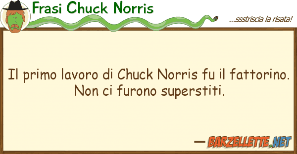 Frasi Chuck Norris primo lavoro chuck norris fu fa