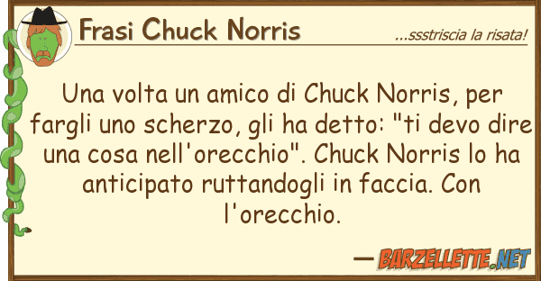 Frasi Chuck Norris volta amico chuck norris,