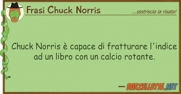 Frasi Chuck Norris chuck norris è capace fratturare l'i