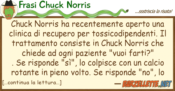 Frasi Chuck Norris chuck norris ha recentemente aperto