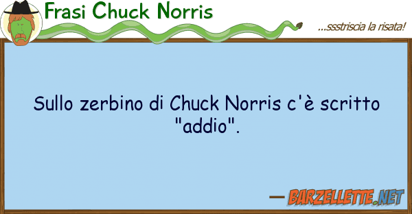 Frasi Chuck Norris zerbino chuck norris c'è scrit