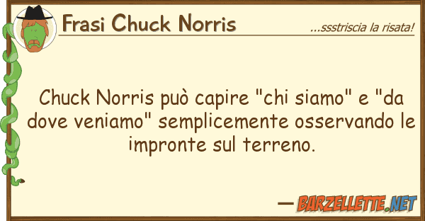 Frasi Chuck Norris chuck norris può capire "chi siamo" "