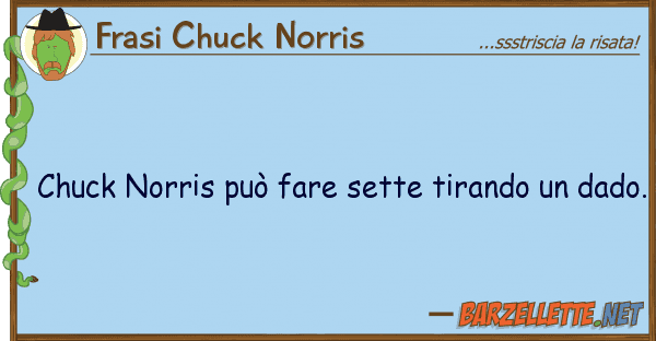 Frasi Chuck Norris chuck norris può fare sette tirando
