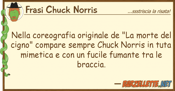 Frasi Chuck Norris coreografia originale de "la morte