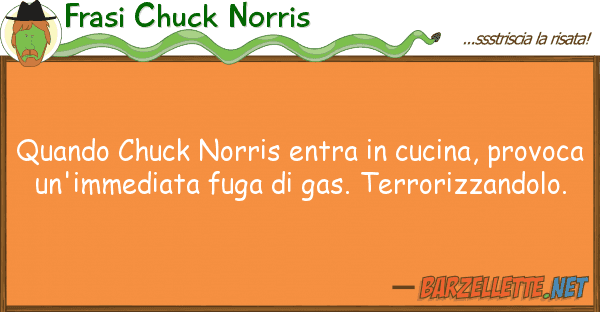 Frasi Chuck Norris quando chuck norris entra cucina, pro