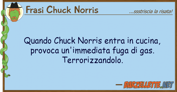 Frasi Chuck Norris quando chuck norris entra cucina, pro