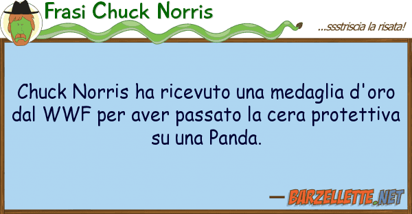 Frasi Chuck Norris chuck norris ha ricevuto medaglia d'