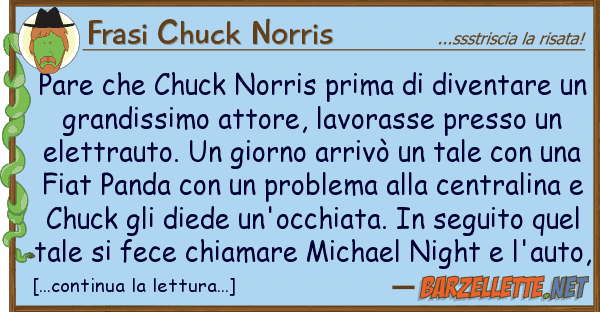 Frasi Chuck Norris pare chuck norris prima diventare