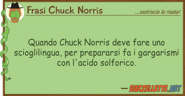 Frasi Chuck Norris quando chuck norris deve fare sciogl