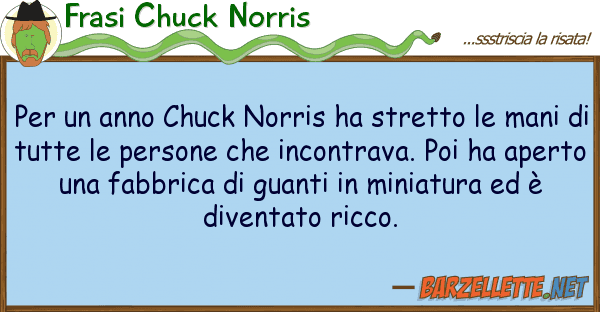 Frasi Chuck Norris anno chuck norris ha stretto m