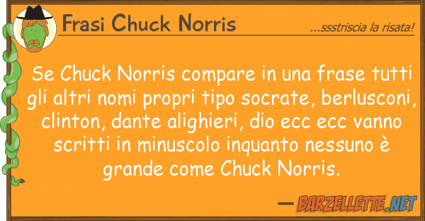 Frasi Chuck Norris chuck norris compare frase tut