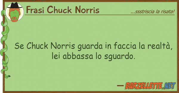 Frasi Chuck Norris chuck norris guarda faccia real