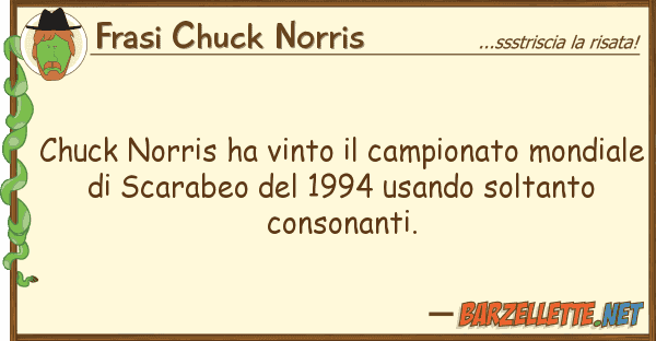 Frasi Chuck Norris chuck norris ha vinto campionato mond