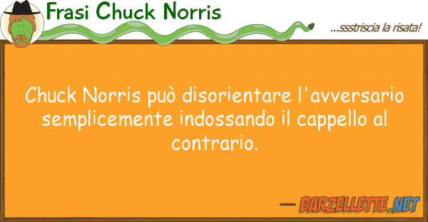 Frasi Chuck Norris chuck norris può disorientare l'avversa