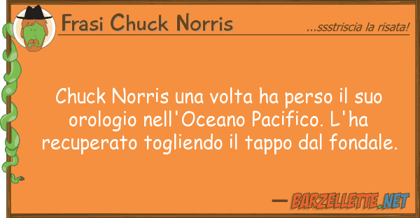 Frasi Chuck Norris chuck norris volta ha perso