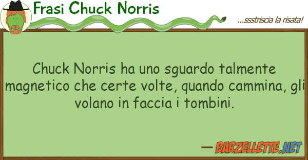Frasi Chuck Norris chuck norris ha sguardo talmente mag