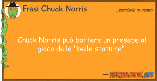 Frasi Chuck Norris chuck norris può battere presepe
