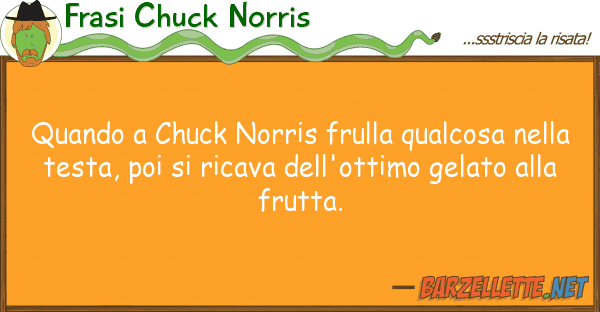 Frasi Chuck Norris quando chuck norris frulla qualcosa