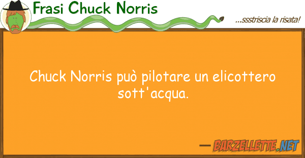 Frasi Chuck Norris chuck norris può pilotare elicottero