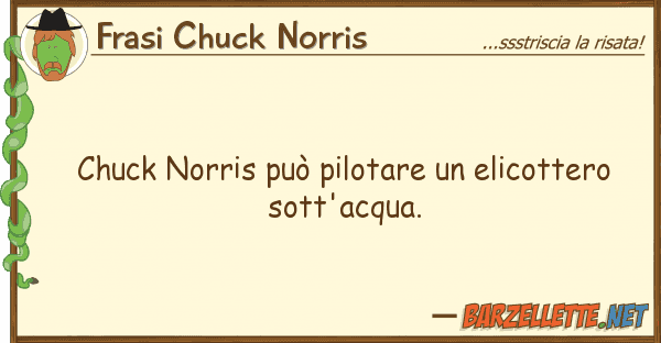 Frasi Chuck Norris chuck norris può pilotare elicottero