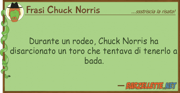 Frasi Chuck Norris durante rodeo, chuck norris ha disarc