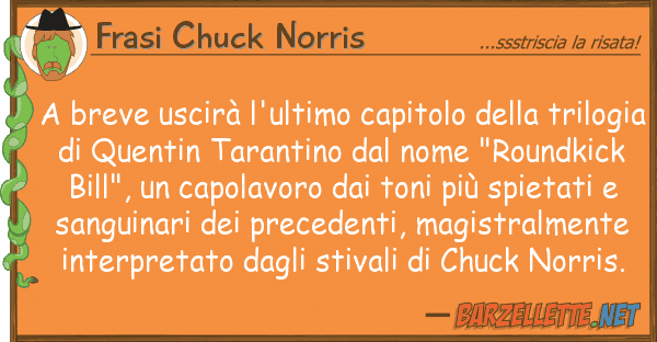 Frasi Chuck Norris breve uscirà l'ultimo capitolo
