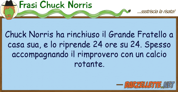 Frasi Chuck Norris chuck norris ha rinchiuso grande frat