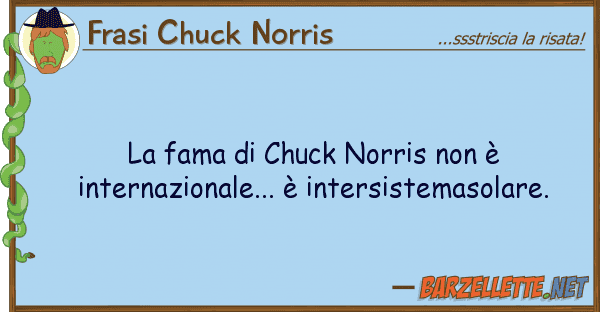 Frasi Chuck Norris fama chuck norris è internazi