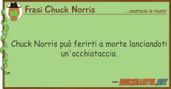 Frasi Chuck Norris chuck norris può ferirti morte lancia