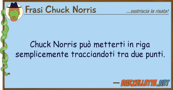Frasi Chuck Norris chuck norris può metterti riga sempl