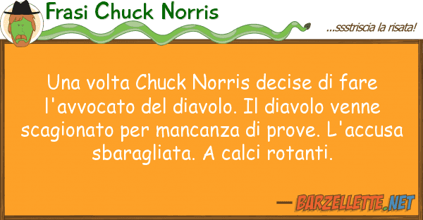 Frasi Chuck Norris volta chuck norris decise fare l'