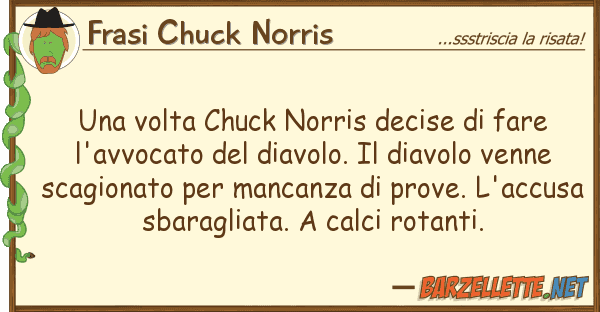 Frasi Chuck Norris volta chuck norris decise fare l'