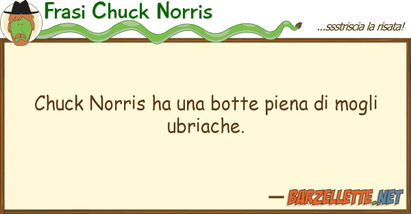 Frasi Chuck Norris chuck norris ha botte piena mogli
