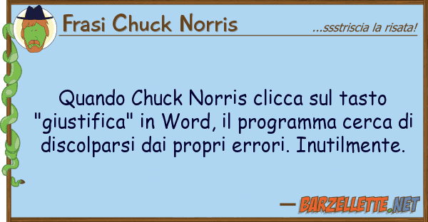 Frasi Chuck Norris quando chuck norris clicca tasto "gi