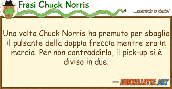 Frasi Chuck Norris volta chuck norris ha premuto sb
