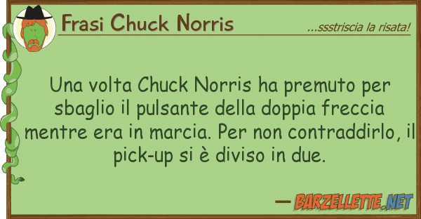 Frasi Chuck Norris volta chuck norris ha premuto sb