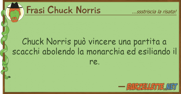 Frasi Chuck Norris chuck norris può vincere partita
