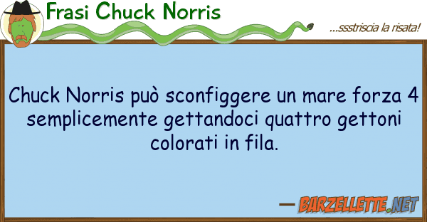 Frasi Chuck Norris chuck norris può sconfiggere mare fo