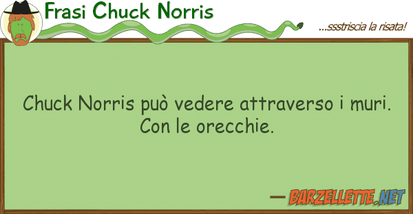 Frasi Chuck Norris chuck norris può vedere attraverso mu