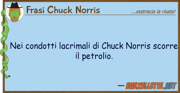Frasi Chuck Norris condotti lacrimali chuck norris s