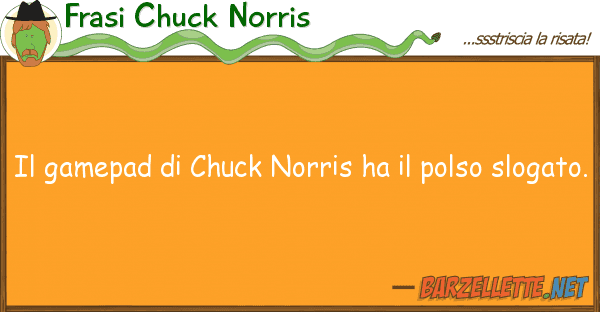 Frasi Chuck Norris gamepad chuck norris ha polso s