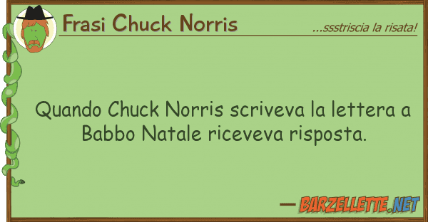 Frasi Chuck Norris quando chuck norris scriveva lettera