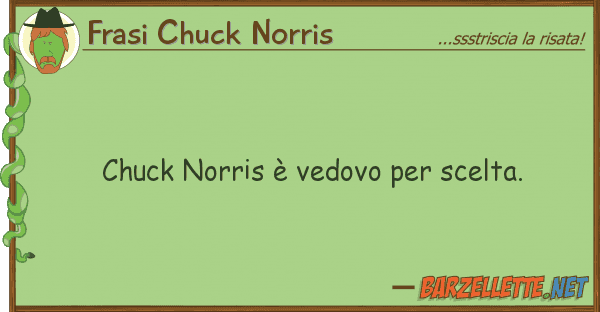 Frasi Chuck Norris chuck norris è vedovo scelta.